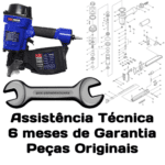 Pregador pneumático PDR PRO 670 e assistência técnica