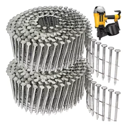 Prego 2,5 X 55mm 2 Rolos = 600 Pregos Pregador Dewalt D51855