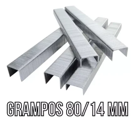 Grampo 8014 para grampeador pneumático. caixa com 10.000