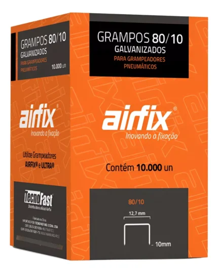 Grampos Pcw 8010 10.000 - Airfix para grampeador pneumático